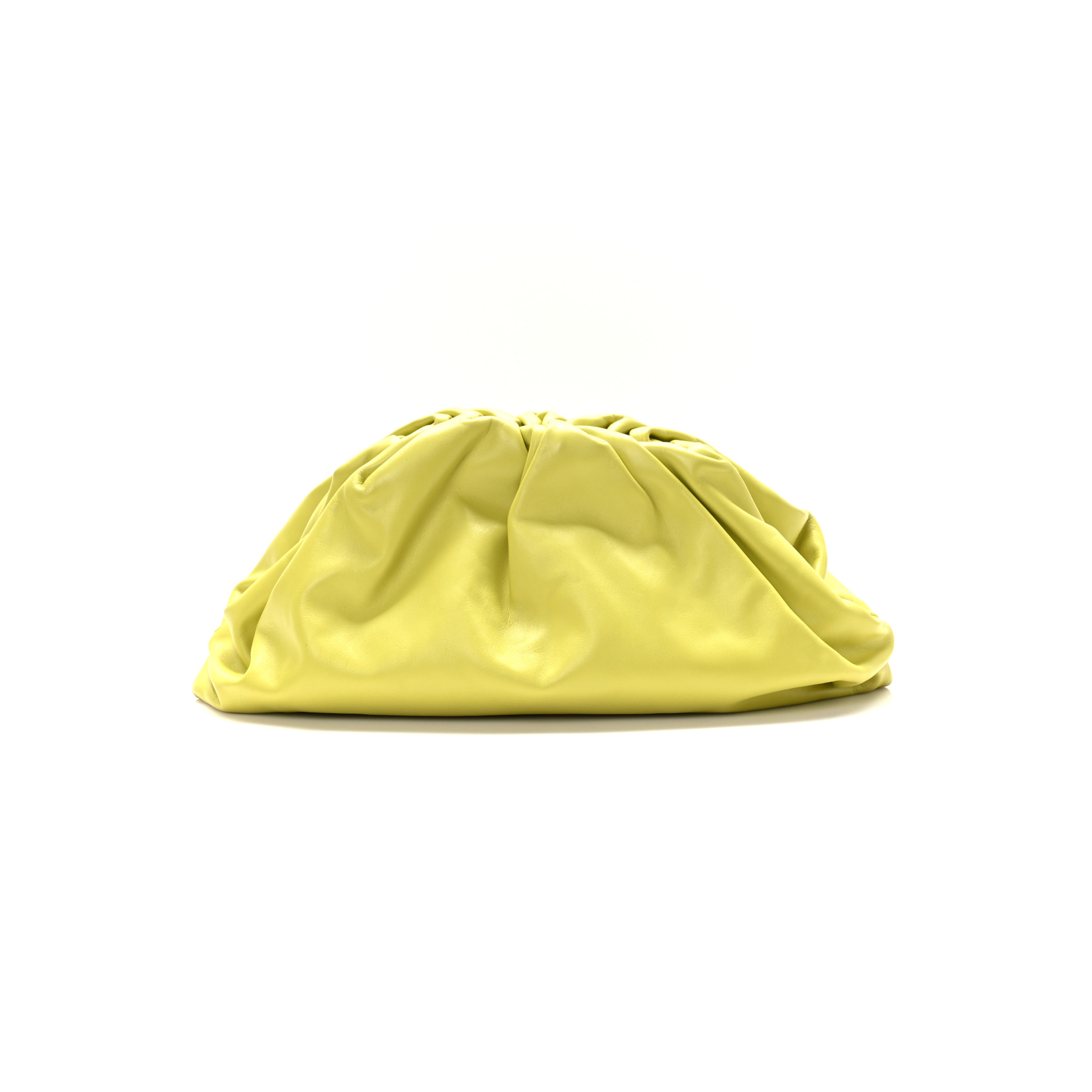 bo*te*ga Ve*ne*ta smooth butter calf the pouch oversized clutch sherbert (38*24*8cm)